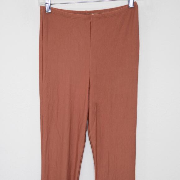 Selkie The Bell Bottoms Pants Cocoa Terracotta Flare High Waist Revolve S NWT - Picture 4 of 7
